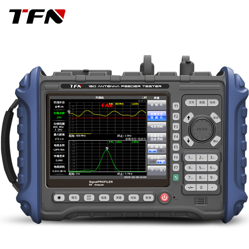 TFN 150L 天馈线驻波比测试仪 手持式电缆与天线分析仪  2MHz-4.4GHz